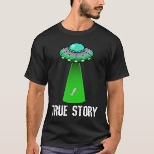 Camiseta Amputee Perna Pé Amputação OVNI Abdução de Alieníg