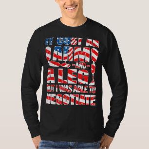 Camiseta Amputeo Custa Um Braço E Uma Amputação Veterana Da