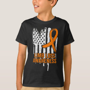 Camiseta Amputeo da Perca de Perda de Sensibilização dos Me