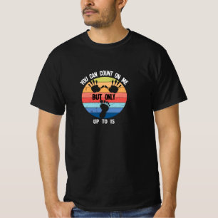 Camiseta Amputeo Da Perna Amputada Você Pode Contar Comigo