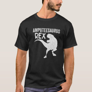 Camiseta Amputeo Humor Saurusrex Retorno do Braço das Perna