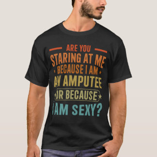 Camiseta Amputeo legal Para Homens Mulheres Dificuldades Na