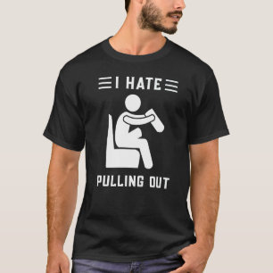 Camiseta Amputeo Odeio Puxar Humor De Amputação Da Perna