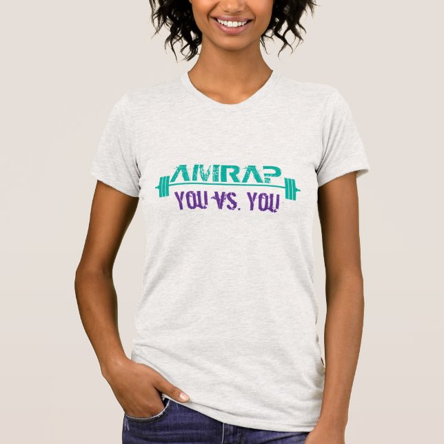Camiseta AMRAP - Você contra. Você (Frente)