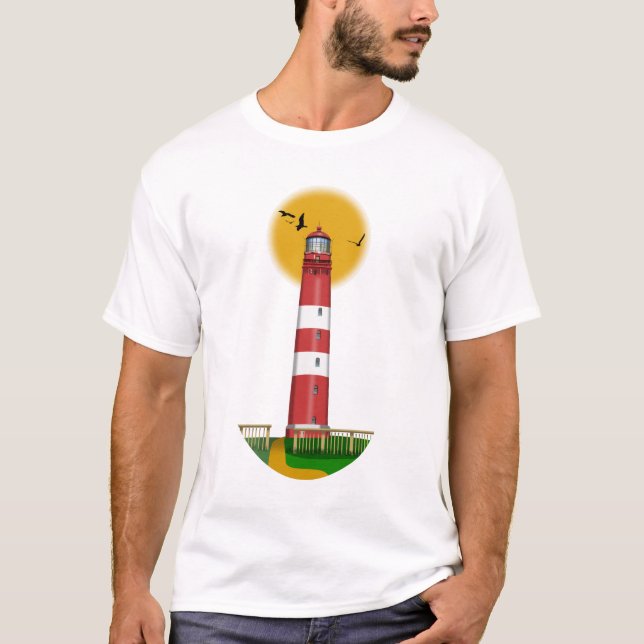 Camiseta Amrum Lighthouse Alemanha (Frente)