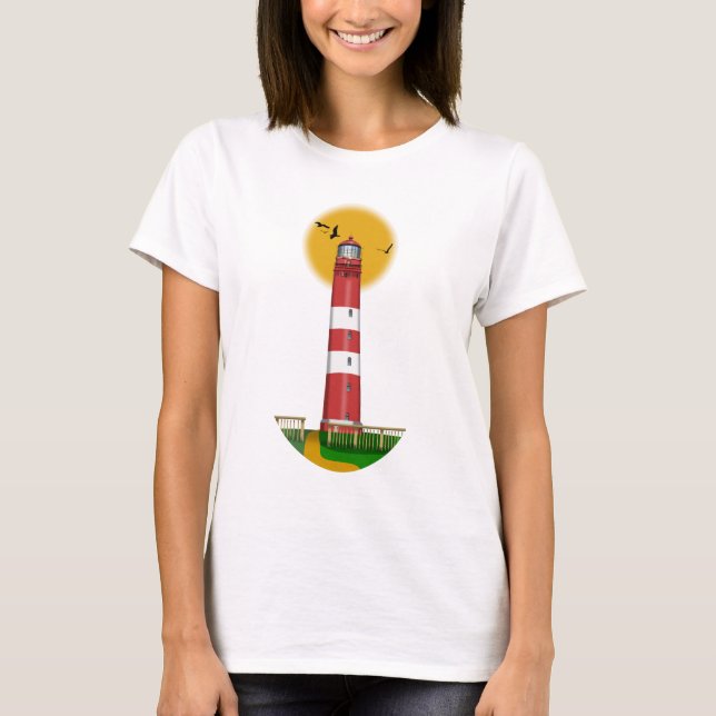 Camiseta Amrum Lighthouse Alemanha (Frente)