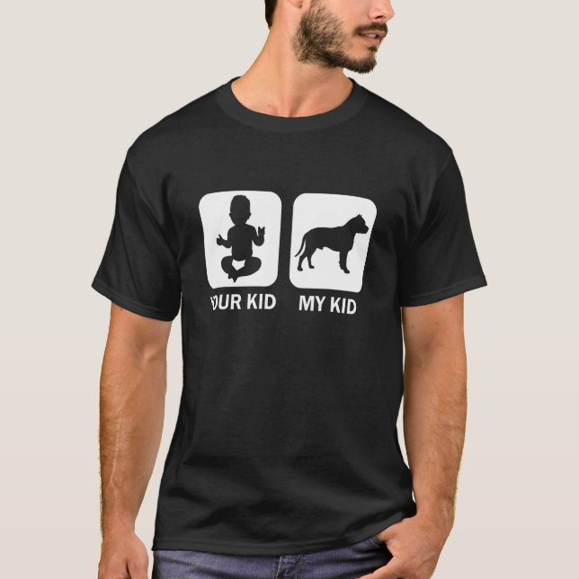 Camiseta Amstaff Staffy American Staffordshire Terrier 1 (Frente)