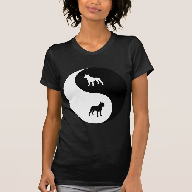 Camiseta AmStaff Yin Yang (Frente)