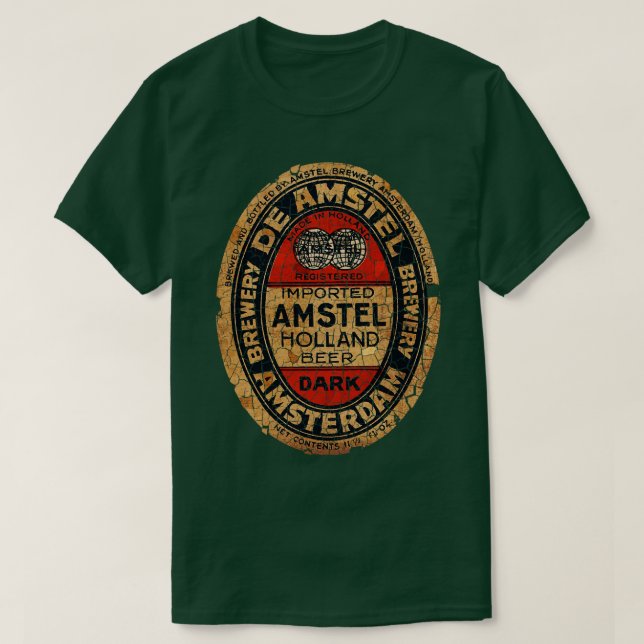Camiseta Amstel Vintage Beer Holland (Frente do Design)
