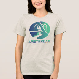 Camiseta Amsterdã Países Baixos Europa
