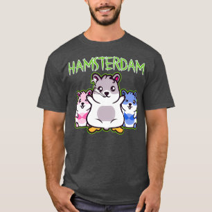 Camiseta Amsterdã Prostitui Hamster Hamsterdam Men