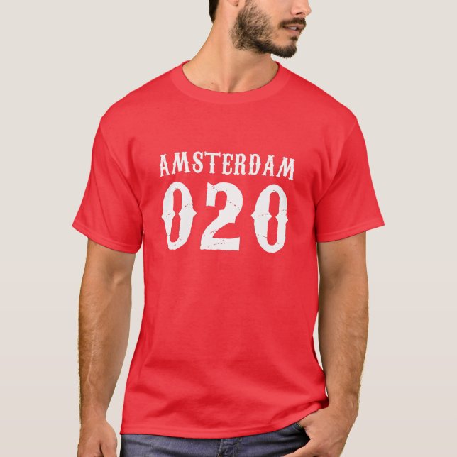 Camiseta Amsterdam 020  (Frente)