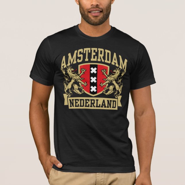 Camiseta Amsterdam Nederland (Frente)