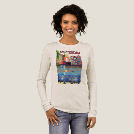 Camiseta  Amsterdam Netherland In Watercolor Tee