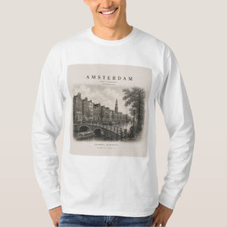 Camiseta Amsterdam | Vintage Travel City Design