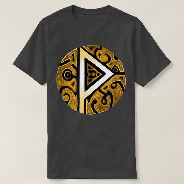 Camiseta Amulet Talisman Vunyo Magic Para Bruxas 45 (Frente do Design)