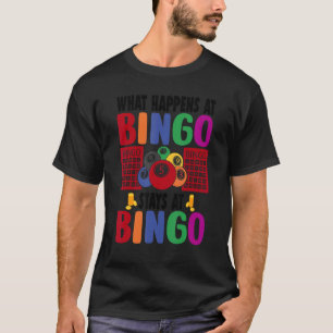 Camiseta Amuletos da Sorte Mulheres Homens Bingo Sortudo