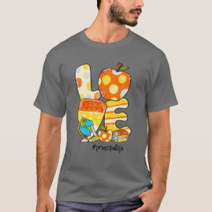 Camiseta AMVE Apple Candy Corn Principal Vida Engraçado Ha