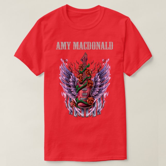 Camiseta AMY MACDONALD TSirt 3 (Frente do Design)
