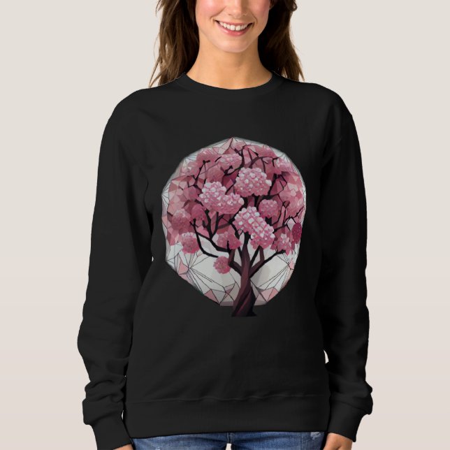 Camiseta An Elegant and Beautiful Cherry Blossom Sphere Tre (Frente)