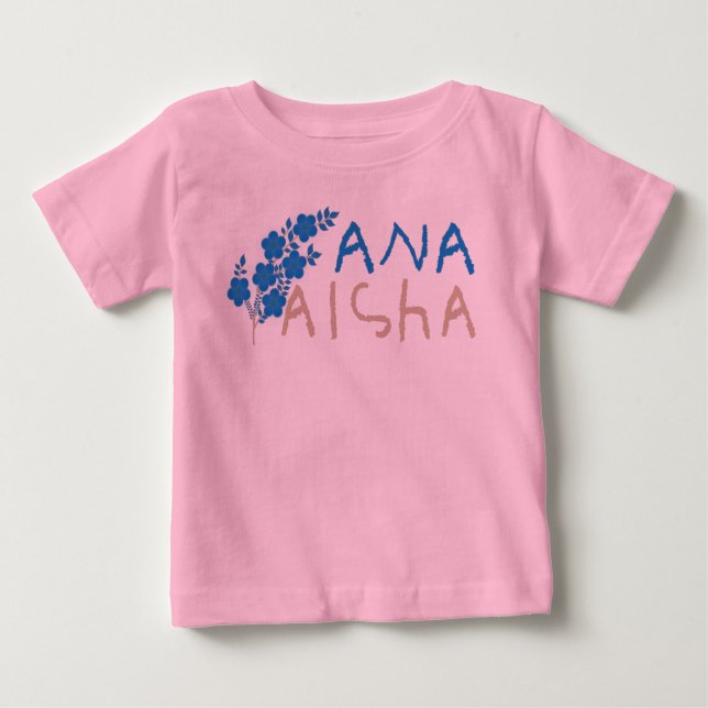 CAMISETA ANA AISHA. (Frente)