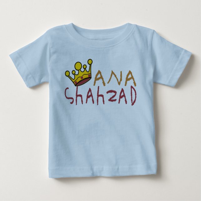 CAMISETA ANA SHAHZAD. (Frente)