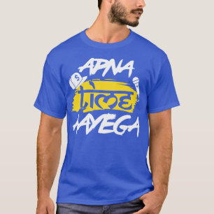 Camiseta Ana Time Aayega Bollywood Hindi Cotação