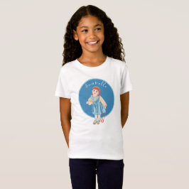 Camiseta "Anabelle" Garota Bonita Desenhando Crianças