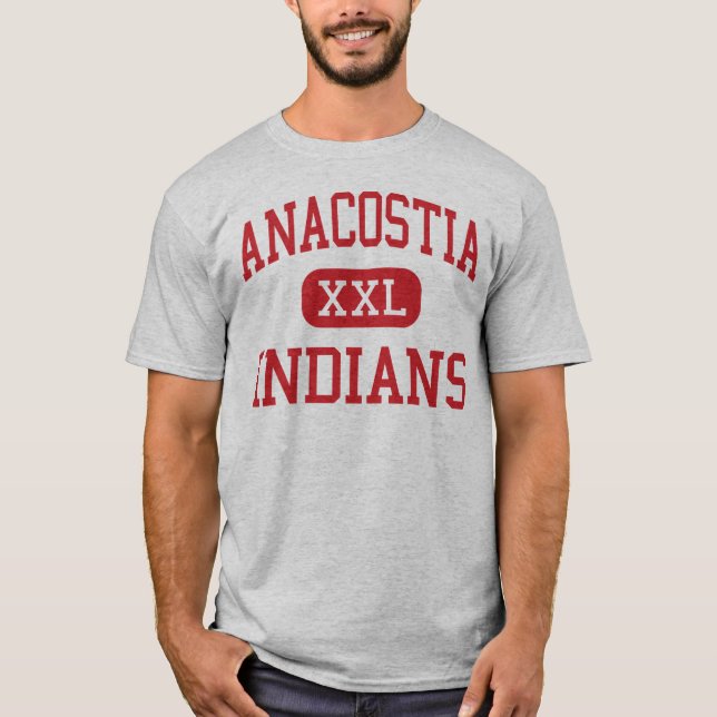 Camiseta Anacostia - indianos - alto - Washington (Frente)