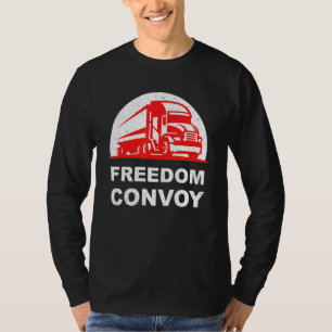Camiseta Anada Freedom Convoy 2022 - Canadense Truckers Sup