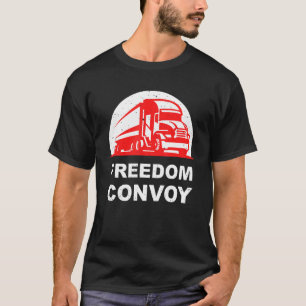 Camiseta Anada Freedom Convoy 2022 - Canadense Truckers Sup