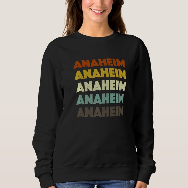 Camiseta Anaheim California American Ca Usa Hometown Reside (Frente)