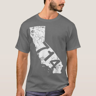 Camiseta Anaheim Santa Ana Area Code 714 , California Gift 