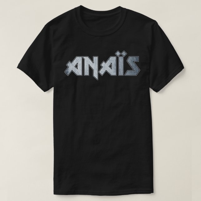 Camiseta Anais de metais pesados (Frente do Design)