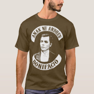 Camiseta Anak Ni Andres Bonifacio Orgulhoso Slogan Filipino