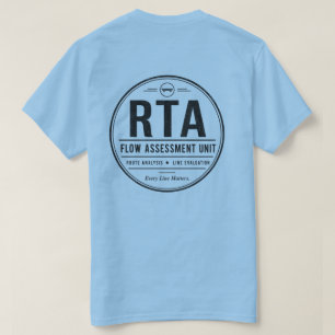 Camiseta Análise da Rota de Skate da Unidade de Avaliação d