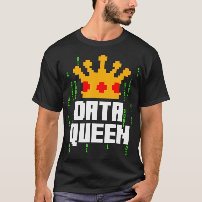 Camiseta Análise de Mineração de Data Science Research (Frente)