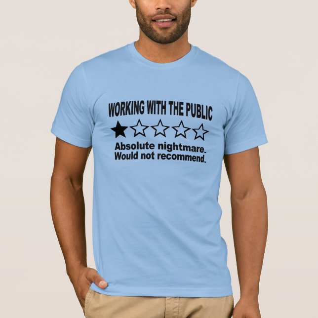 Camiseta Análise de Uma Estrela Azul (Frente)