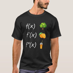Camiseta Análise Derivada Cálculo Matemática Ensino de Mate