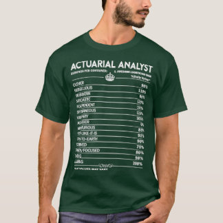 Camiseta Analista Atuarial Analista Atuarial    TAnalítico 