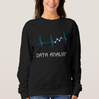 Camiseta Analista de analista de dados Heartbeat Ekg Pulse 