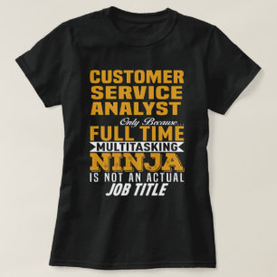 Camiseta Analista de atendimento ao cliente