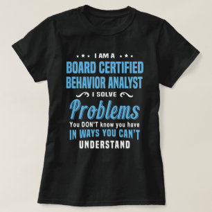 Camiseta Analista de Comportamento Certificado pelo conselh