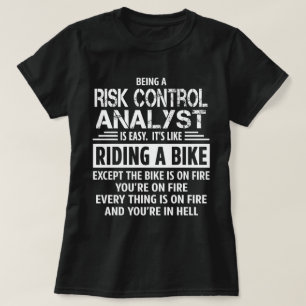 Camiseta Analista de Controle de Risco