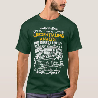 Camiseta Analista de Credentização do Analista T