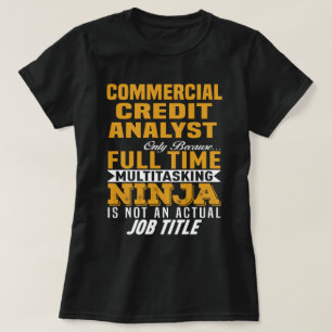 Camiseta Analista de crédito comercial