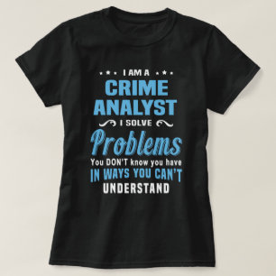 Camiseta Analista de Crime