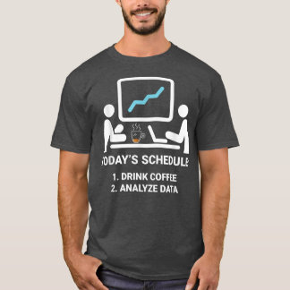 Camiseta Analista de Dados Agende Hoje Ciência de Dados de