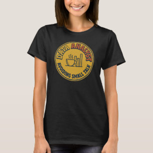 Camiseta Analista de Dados Evitando Conversa Fiada 