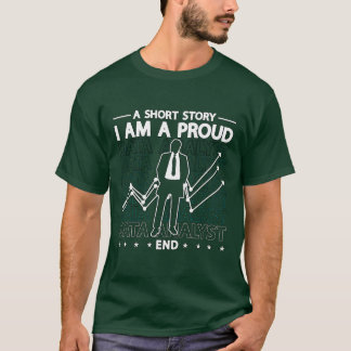 Camiseta Analista de Dados Uma Pequena História Eu Sou Um P